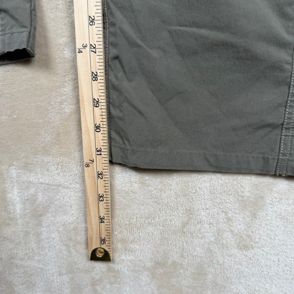 Kuhl Womens Cargo Pants Olive Green Roll Up Hiking Outdoor Utility Size 8R - Picture 10 of 11
